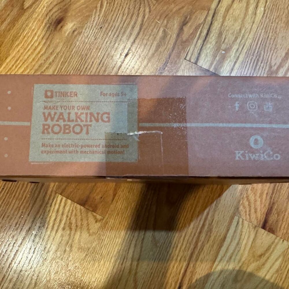 KiwiCo Tinker Box - Make Your Own Walking Robot